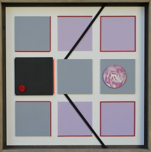 Ireneusz Jankowski, Composition with Squares II, 2021