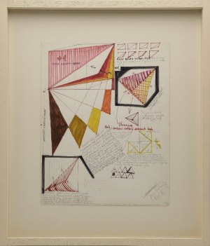 Jerzy Grabowski, Kinetics of code-sketch, 1974