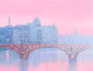 Oleh Lavrii, Louis Philippe Bridge in Paris, 2025