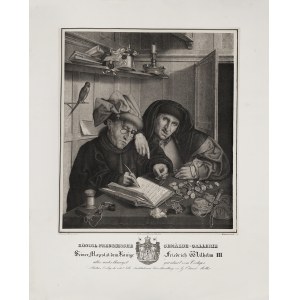 Quentin MASSYS (1466-1530), Żydzi liczący złote monety, lata '30 XIX w.