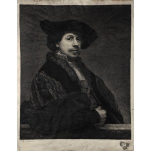[Pergamin] Rembrandt van RIJN (1606-1669), Autoportret, 1893