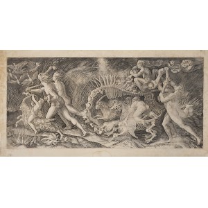 Agostino VENEZIANO (ok. 1490 - po 1536), W drodze na sabat albo pochód czarownic (tyt. oryg „Lo stregozzo”) ok. 1515-1525