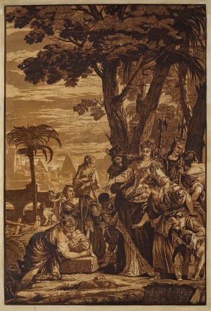 John Baptist JACKSON OF BATTERSEA (1701-1771), Finding of Moses, 1741