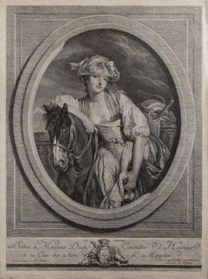 Jean Baptiste GREUZE (1725-1805), The Milkmaid (original title: 