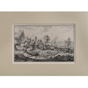 Ernst HASSE (1819-1860), Wiejska idylla, 1860