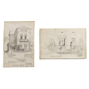 Ludomir DYMITROWICZ (1844-1923), Pałac Puzynów w Gwoźdzcu k.Kołomyi, 1904