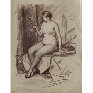 Julian Klein von DIEPOLD (1868-1947), Poranna toaleta, lata '20-30 XX w.