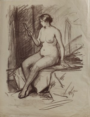 Julian Klein von DIEPOLD (1868-1947), Morning toilet, 1920s-30s.