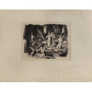 Heinrich DÖRFFEL (1890-1953), Toaleta w haremie, 1927