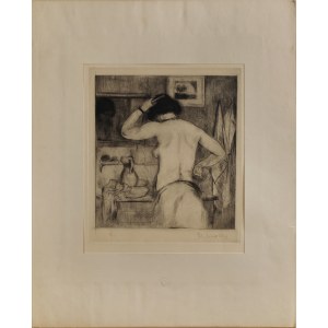 Eduard EINSCHLAG (1879-1945), Poranna toaleta, lata '20-30 XX w.
