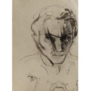 [Nieznany portret Bruno Schulza] Wolfgang BREUER (1895-1927), Portret młodego artysty Bruno Schulza z Drohobycza, 1919