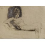 [Nieznany portret Bruno Schulza] Wolfgang BREUER (1895-1927), Portret młodego artysty Bruno Schulza z Drohobycza, 1919
