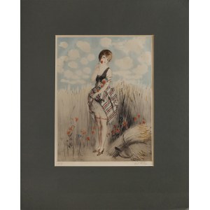 Paul Emile FELIX (1851 - 1932), Piękna żniwiarka, lata '20 XX w.