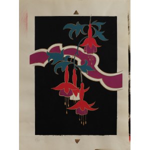 Artysta NIEOKREŚLONY (XIX/XX w.), Egzotyczne kwiaty, lata '20-30 XX w.