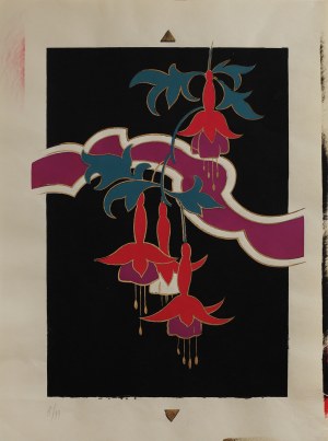 UNKNOWN artist (19th/20th century), Exotic flowers, 1920s-30s.