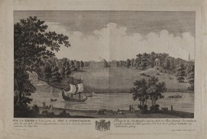 [palace of a Polish royal] Balthasar Frederick LEIZEL (2nd half of the 18th century), Laeken Palace near Brussels, 1786