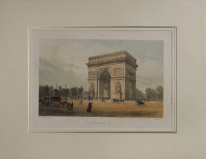 [Polish battles and officers] Jules ARNOUT (1814-1868), Paris - Arc de Triomphe, (titled 