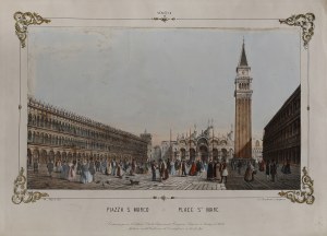 Marco MORO (1817-1885), Venice - St. Mark's Square (original title: 