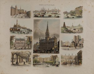 ARTIST INDEPENDENT (1st half of 19th century), Views of Belgium and the Netherlands, (original title: 