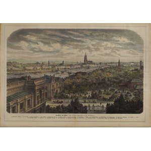 W. KLUSMEYER, Widok na Frankfurt nad Menem, 1880