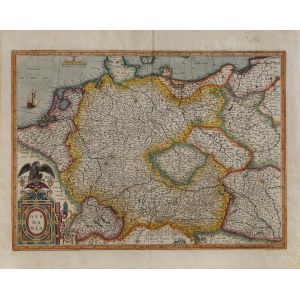 Gerard MERCATOR (1512-1594), Karte von Germanien und Polen, 1595