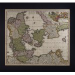 [Denmark] Mattheus SEUTTER (1678-1757), Daniae Regnum, ca. 1730.