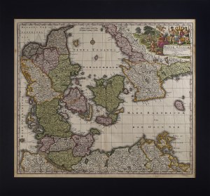 [Denmark] Mattheus SEUTTER (1678-1757), Daniae Regnum, ca. 1730.