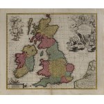 [UK] Nicolas VISSCHER (1678-1702), Magnae Britaniae, early 18th century.