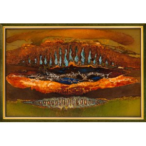 Zdzisław Salaburski, bez tytułu (Abstrakcja), 1983