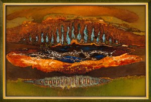 Zdzislaw Salaburski, Untitled (Abstraction), 1983
