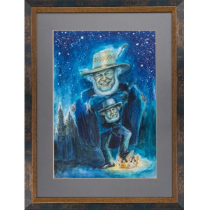Jacek Frankowski, Piwnica pod baranami - Piotr Skrzynecki, 2004