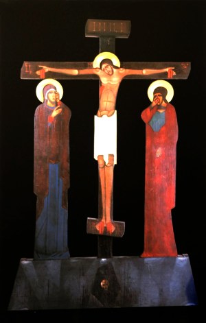 Jerzy Nowosielski, Golgotha, Mandylion Collector's Portfolio, 11 of 19, 2019