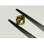 DIAMANTE NATURALE LUCIDATO 0,36 GIALLO INTENSO FANCY - SI1 - C40603-10