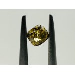 DIAMANTE NATURALE LUCIDATO 0,36 GIALLO INTENSO FANCY - SI1 - C40603-10