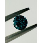 NATURAL POLISHED DIAMOND 0.18 FANCY INTENSE BLUE* - VS1 - AI30701-4C