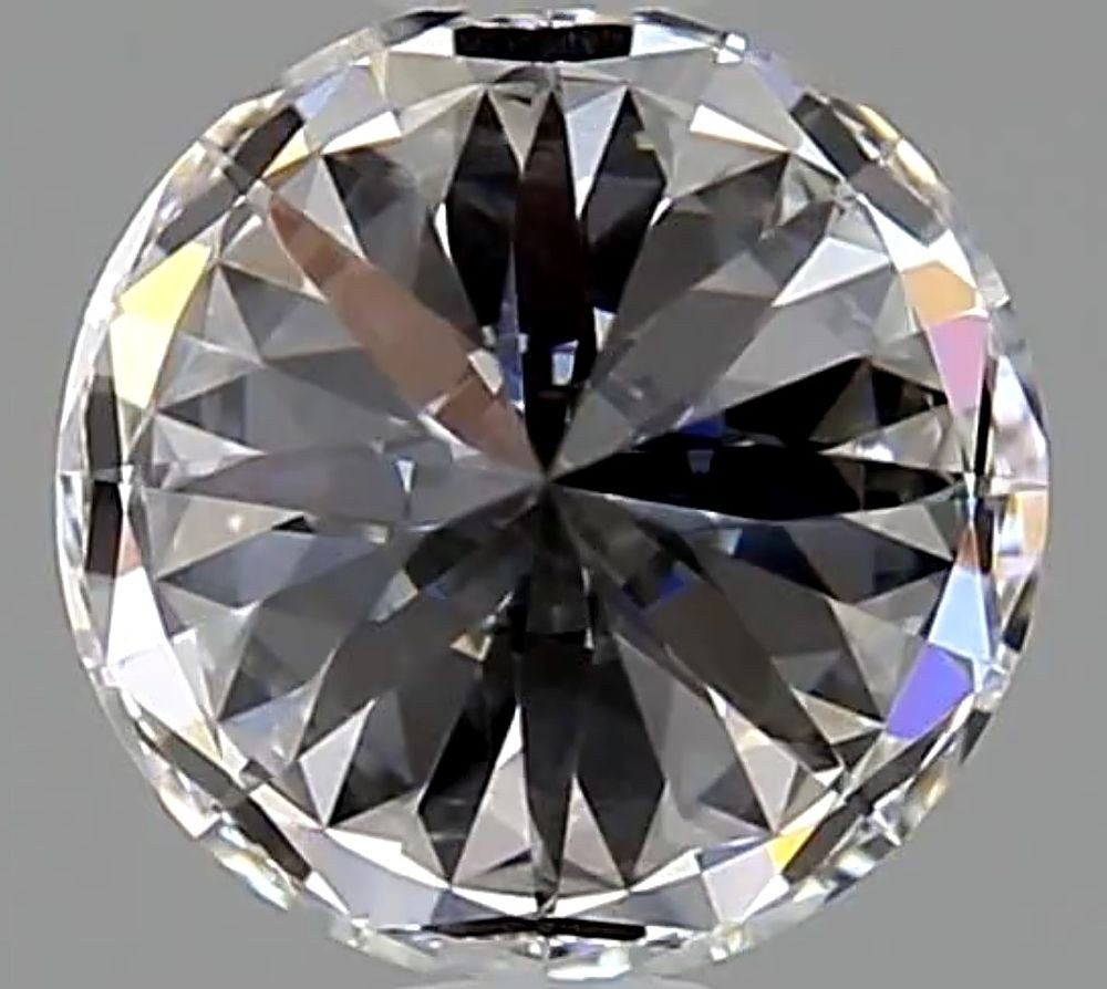 Diamant Brut Naturel Certifié 5,15 Carats - Qualité D, VVS1, Taille Ronde 11,5 Mm - Excellent état