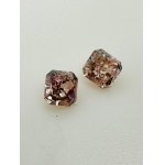 2 NATURAL POLISHED DIAMONDS 0.39 FANCY PINK - SI2 - F40801-27