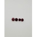 4 NATURAL POLISHED DIAMONDS 0.3 FANCY DEEP PINK - VS2 - C40106-4