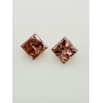 DIAMOND NATURAL POLISHED 0.42 FANCY PINK DEEP ORANGE - I2 - F40801-17