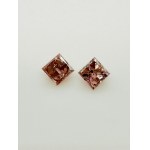 DIAMOND NATURAL POLISHED 0.42 FANCY PINK DEEP ORANGE - I2 - F40801-17