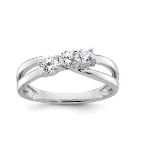 1,87 GR GOLDRING MIT NATÜRLICHEM DIAMANT - 1047 NAT 18K