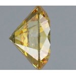 0.50 CT FANCY VIVID YELLOW VVS1 LAB-GROWN DIAMOND