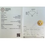 NATURAL POLISHED DIAMOND 0.27 FANCY ORANGE YELLOW - VS1 - IGI - EY40701 - 7