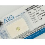 0.42 CT FANCY LIGHT YELLOW POLISHED NATURAL DIAMOND - VS2 - UD30121-1