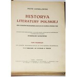 CHMIELOWSKI PIOTR - HISTORYA LITERATURY POLSKIEJ. OD CZASÓW NAJDAWNIEJSZYCH DO KOŃCA WIEKU XIX.