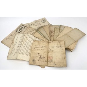 Old documents, mainly book extracts (19th century).