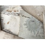Old documents, mainly book extracts (19th century).