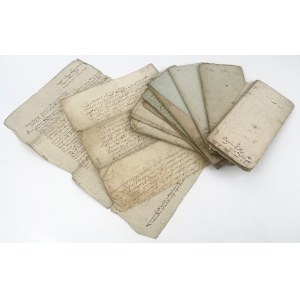 Old documents, excerpts from the books of the First Republic (18th century), etc.