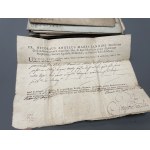 Old documents, excerpts from the books of the First Republic (18th century), etc.