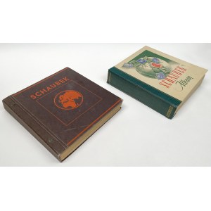 Stamp Collection, Schaubek Albums (2pc)
